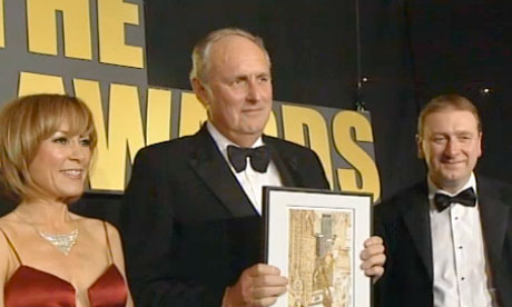Maybe the award was partly for Dacre's contemptuous performance for Leveson